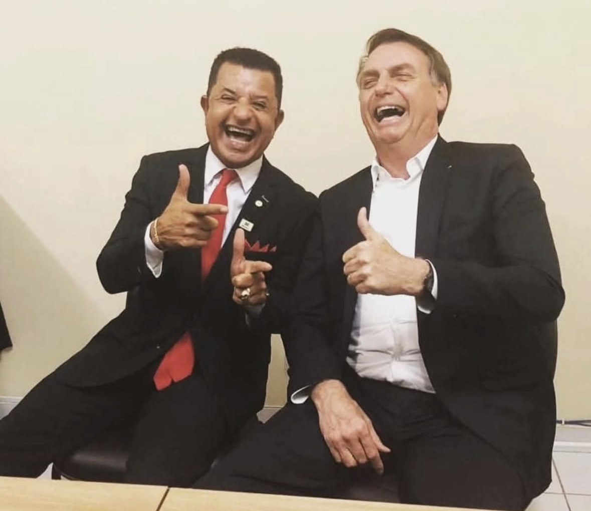 Pastor Abílio Santana em agenda política
